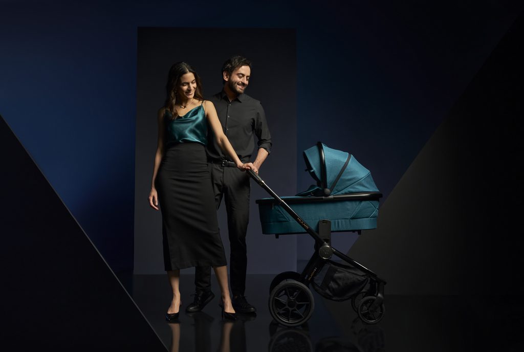 MUUVO Kočík kombinovaný Quick SE 2 Paradise gold set 2v1 + CYBEX Aton B2 i-Size + základňa – Obrázok 16