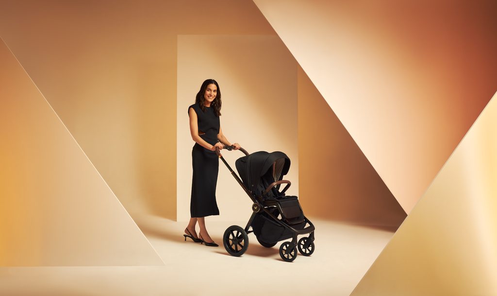 MUUVO Kočík kombinovaný Quick SE 2 Sunset black set 2v1 + CYBEX Aton B2 i-Size + základňa – Obrázok 12