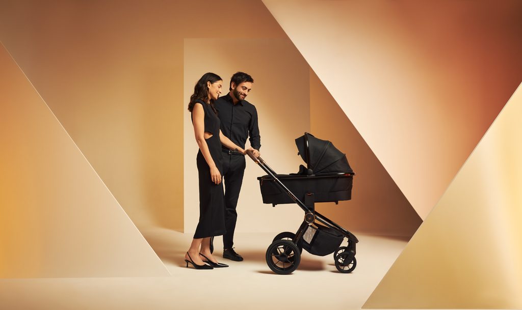MUUVO Kočík kombinovaný Quick SE 2 Sunset black set 2v1 + CYBEX Aton B2 i-Size + základňa – Obrázok 14