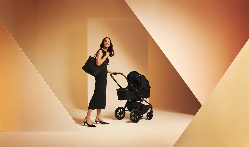MUUVO Kočík kombinovaný Quick SE 2 Sunset black set 2v1 + CYBEX Aton B2 i-Size + základňa – Obrázok 16