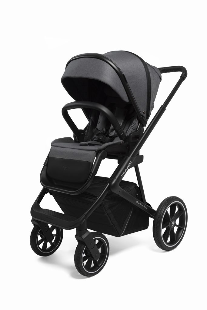 MUUVO Kočík kombinovaný Slick 2.0 set 2v1 Iron graphite + CYBEX Aton B2 i-Size + základňa – Obrázok 6