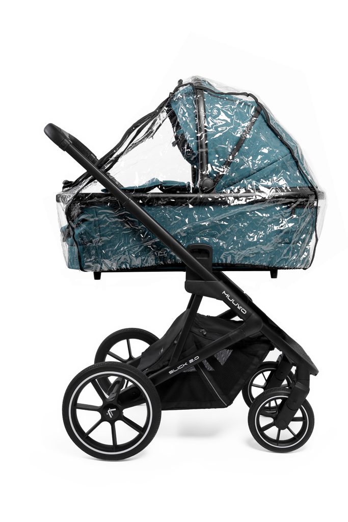MUUVO Kočík kombinovaný Slick 2.0 set 2v1 Light grey – Obrázok 11