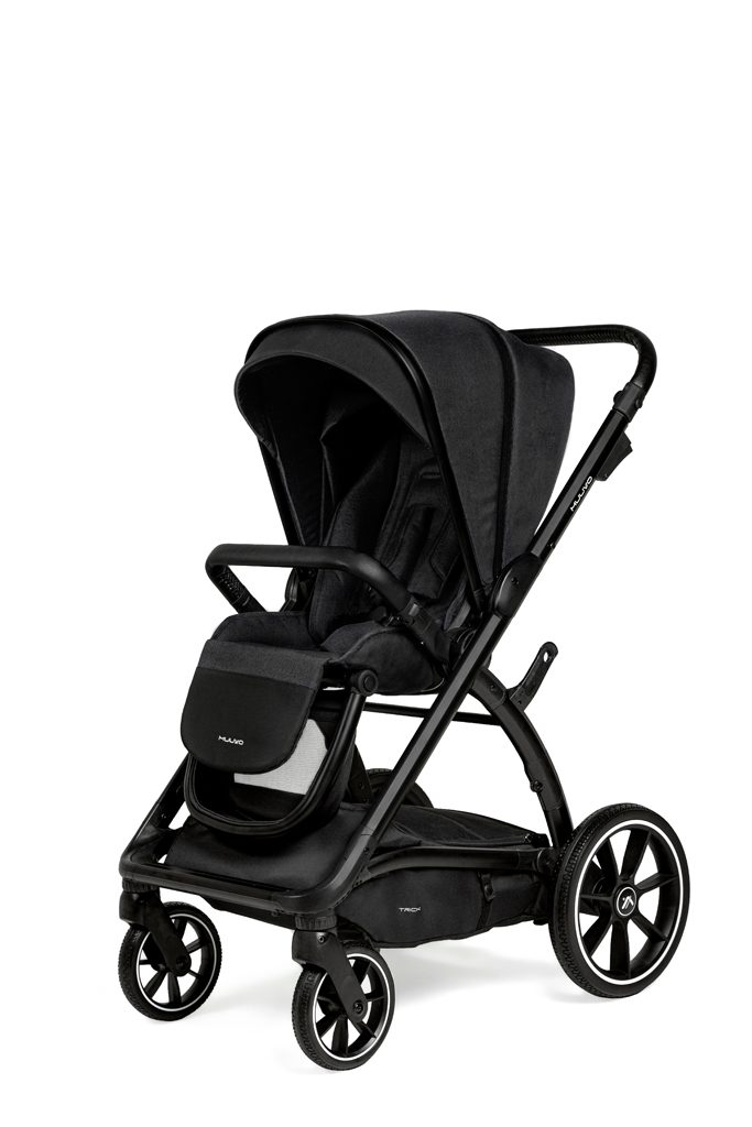 MUUVO Kočík kombinovaný Trick set 2v1 Jet black – Obrázok 6