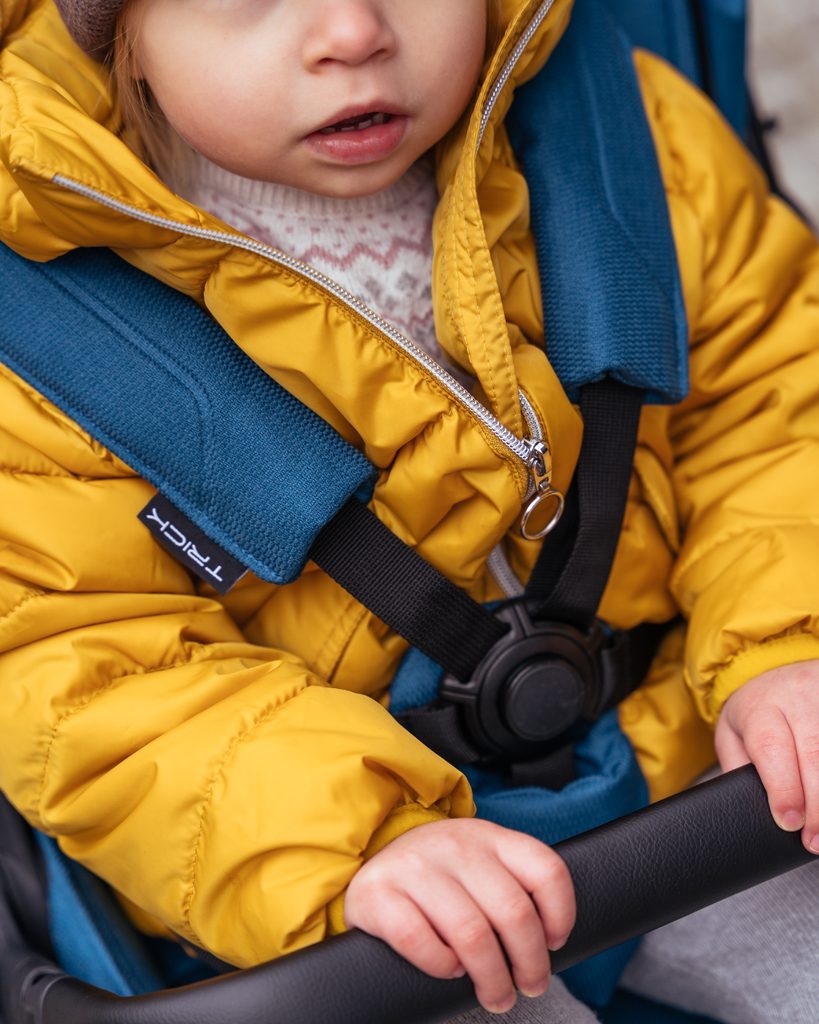 MUUVO Kočík kombinovaný Trick set 2v1 Jet black + CYBEX Aton B2 i-Size + základňa – Obrázok 15