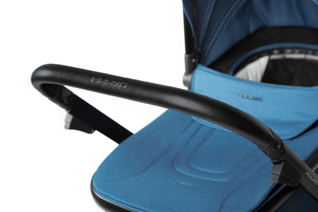 MUUVO Kočík kombinovaný Trick set 2v1 Ocean blue + CYBEX Aton B2 i-Size + základňa – Obrázok 29