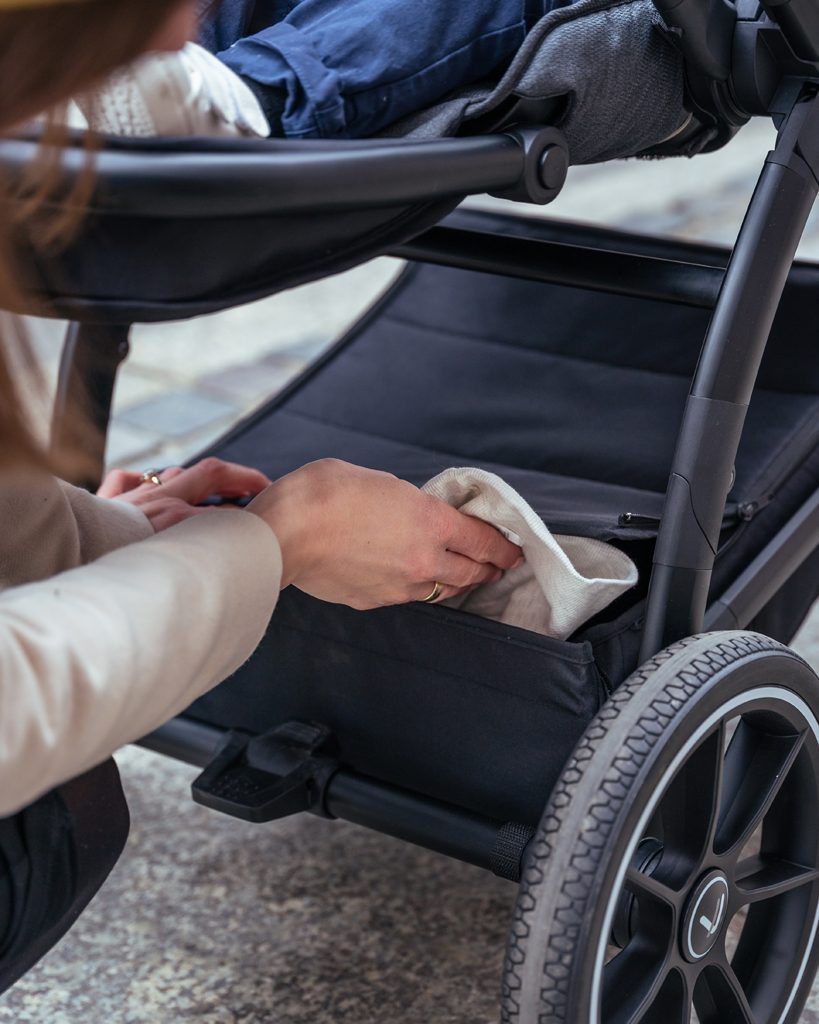 MUUVO Kočík kombinovaný Trick set 2v1 Ocean blue + CYBEX Aton B2 i-Size + základňa – Obrázok 48
