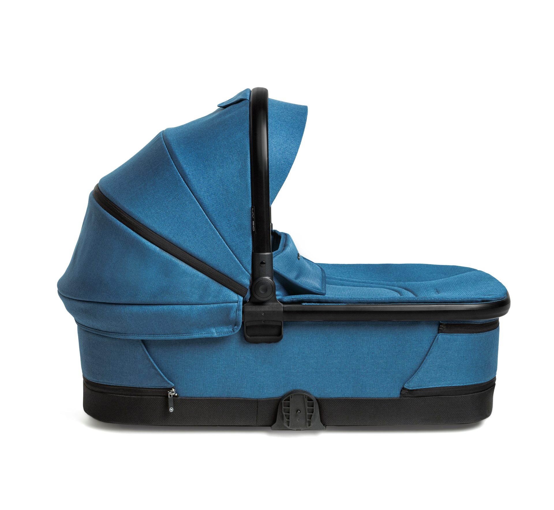 MUUVO Kočík kombinovaný Trick set 2v1 Ocean blue + CYBEX Aton B2 i-Size + základňa – Obrázok 7