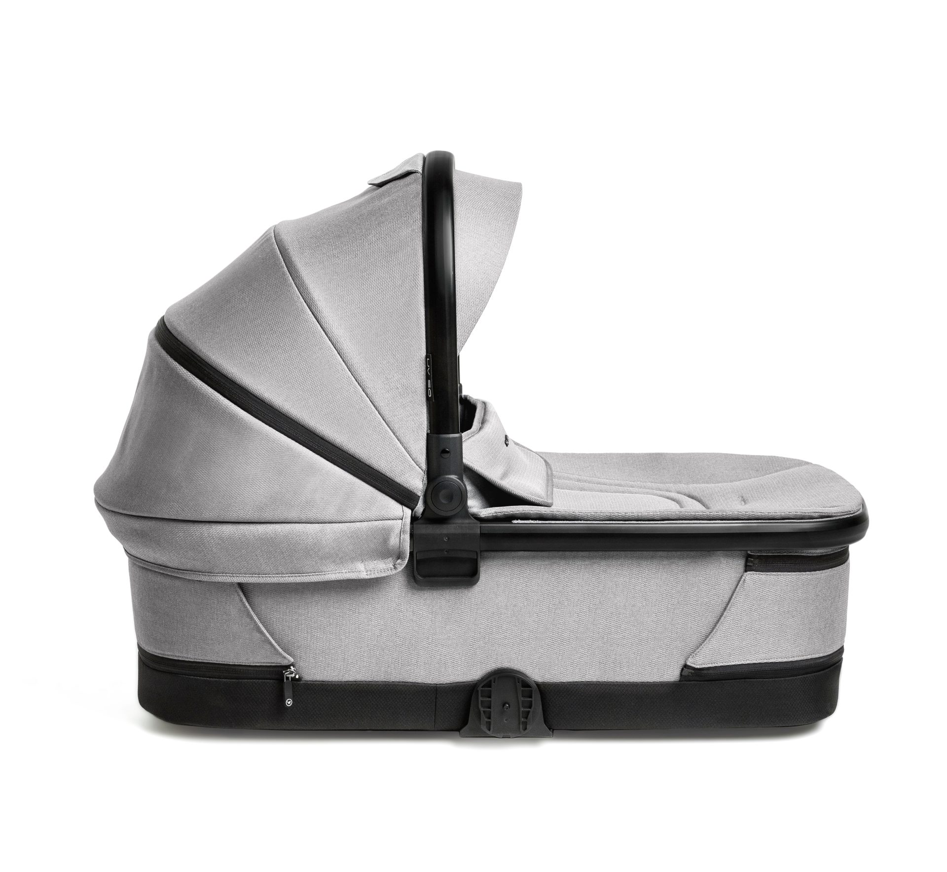 MUUVO Kočík kombinovaný Trick set 2v1 Steel grey + CYBEX Aton B2 i-Size + základňa – Obrázok 3