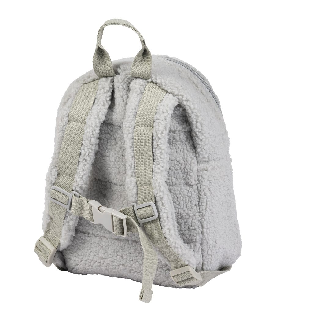 NATTOU Batoh detský plyšový Teddy grey – Obrázok 3