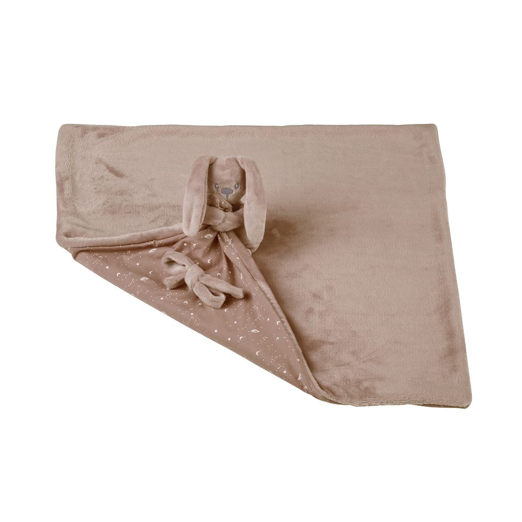 NATTOU Dečka s maznáčikom Lapidou Glow moka 50 x 50 cm, 0 m+ – Obrázok 2