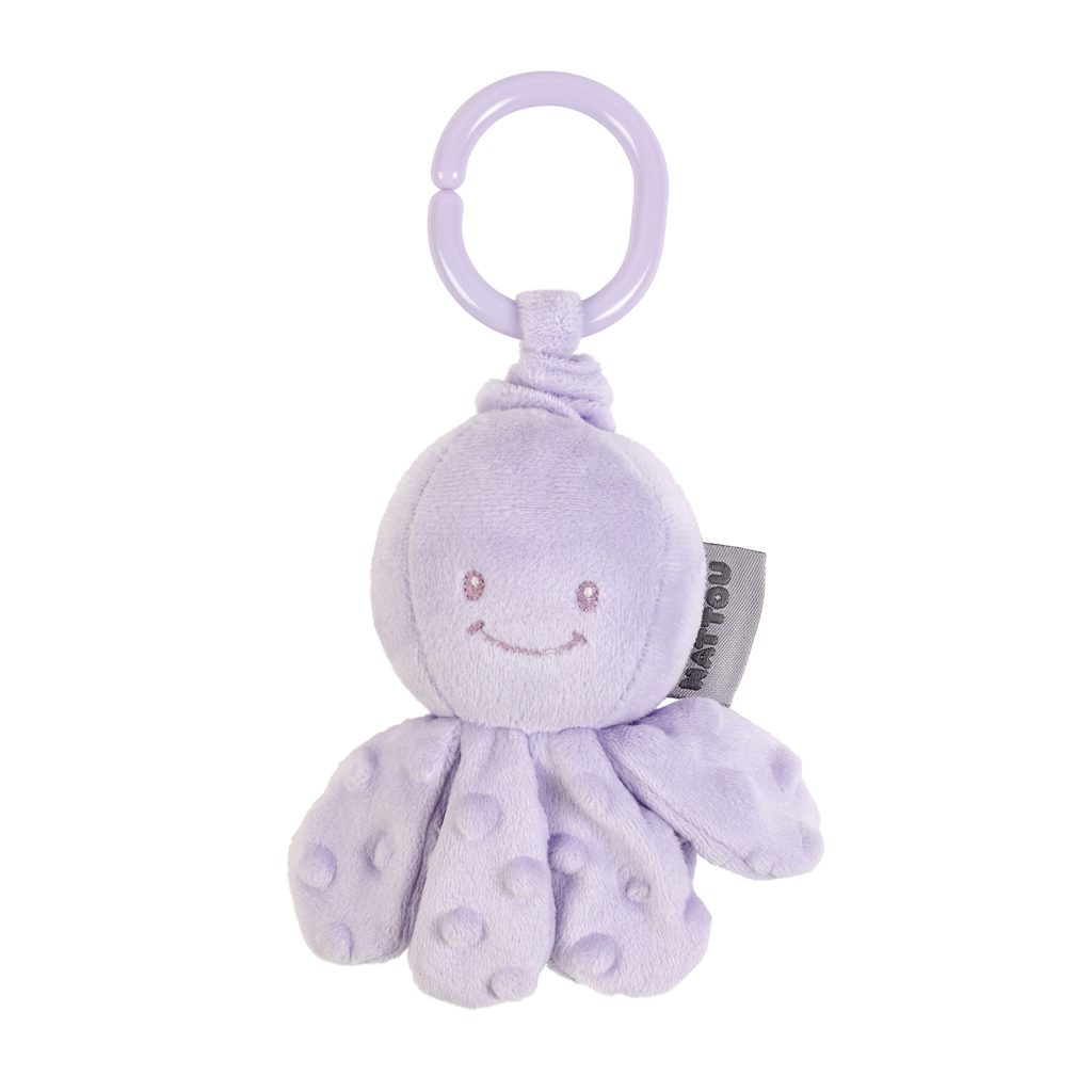 NATTOU Chobotnička vibračná na C krúžku lilac 20 cm Lapidou – Obrázok 2