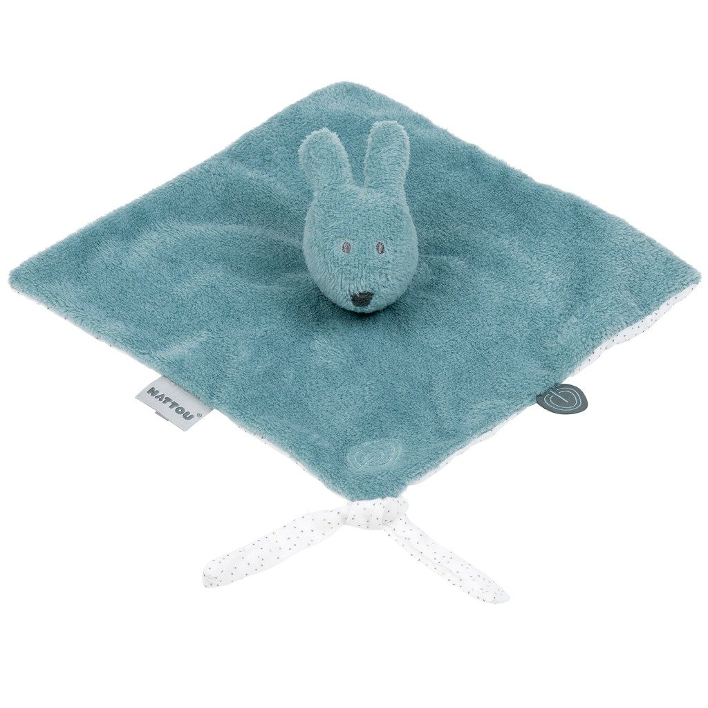 NATTOU Maznáčik zajačik Bonnie SB sage green 27x27 cm – Obrázok 2