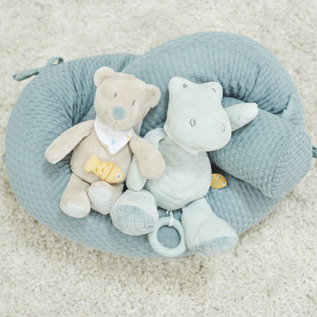 NATTOU Medvedík plyšový hudobný Jules 23 cm Romeo, Jules & Sally – Obrázok 6