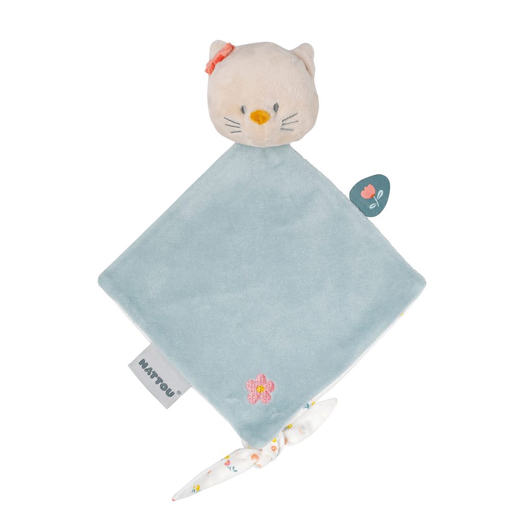 NATTOU Maznáčik plyšový mini mačička Lana 28 cm Mila, Zoe & Lana – Obrázok 2