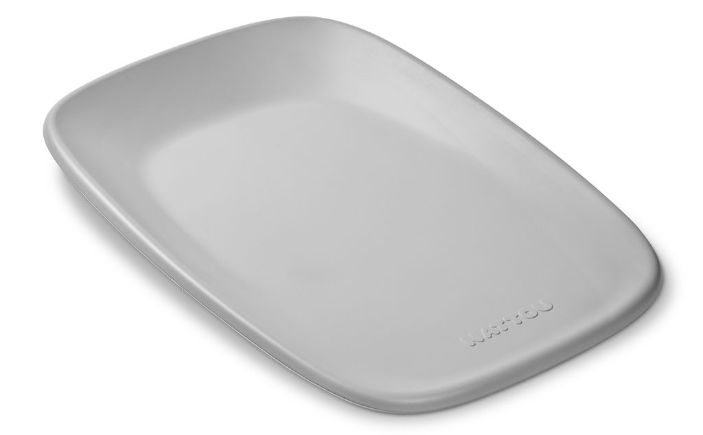 NATTOU Podložka prebaľovacia mäkká Softy Grey bez BPA 50x70 cm – Obrázok 15