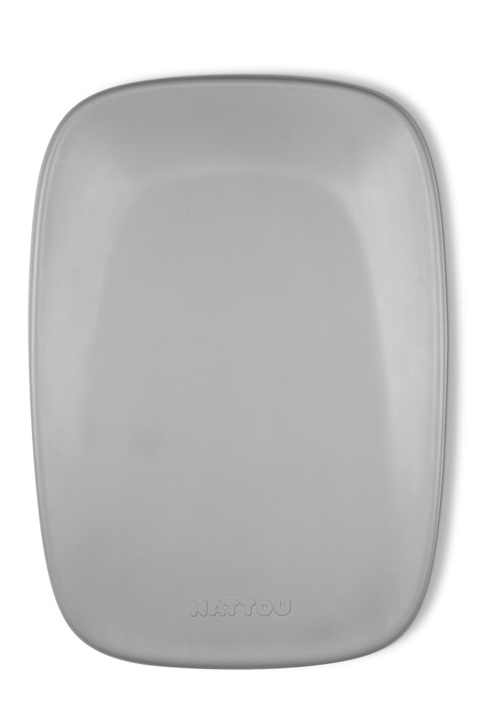 NATTOU Podložka prebaľovacia mäkká Softy Grey bez BPA 50x70 cm – Obrázok 16