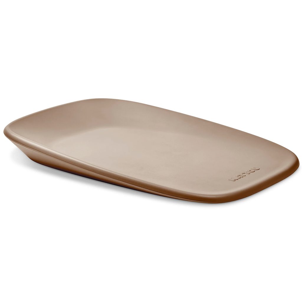 NATTOU Podložka prebaľovacia mäkká Softy Taupe bez BPA 50x70 cm – Obrázok 2
