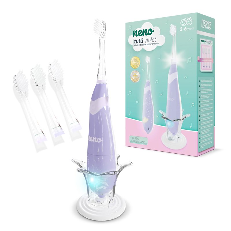 NENO Kefka detská elektrická Tutti - violet 3r+ – Obrázok 6