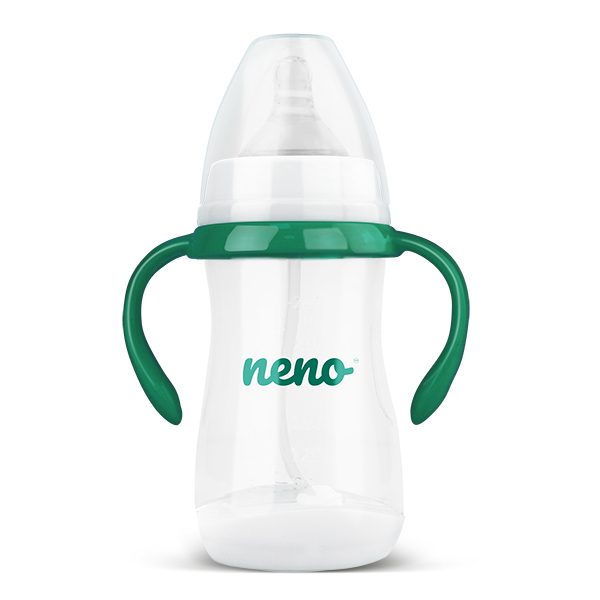 NENO Dojčenská fľaša antikoliková 240ml, 3m+ – Obrázok 2
