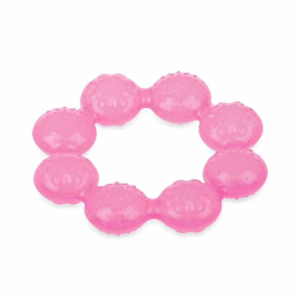 NUBY Hryzačka chladiaca IcyBite 3m+ ružová – Obrázok 2
