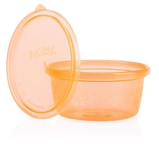 NUBY Miska na desiatu s viečkom, 300 ml, 6m+ (6 ks) – Obrázok 6