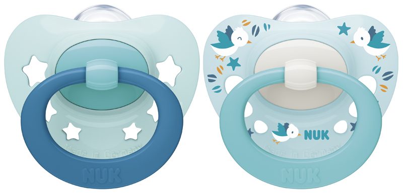 NUK Cumlík Signature 0-6m box chlapec 2 ks – Obrázok 2