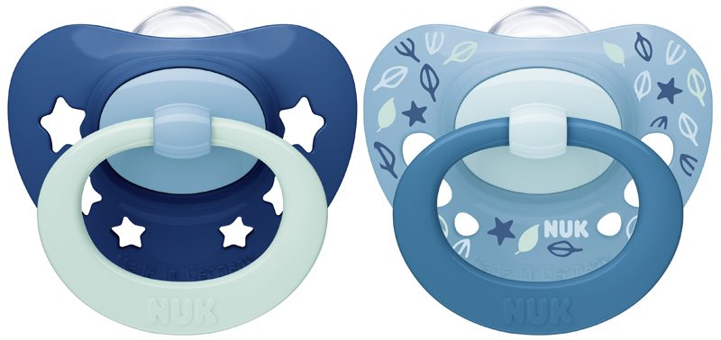 NUK Cumlík Signature 6-18m box chlapec 2 ks – Obrázok 2