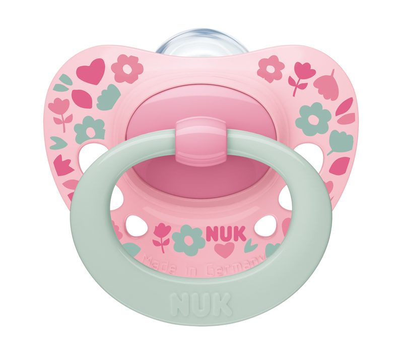 NUK Cumlík Signature 6-18m box sv.ružový – Obrázok 2