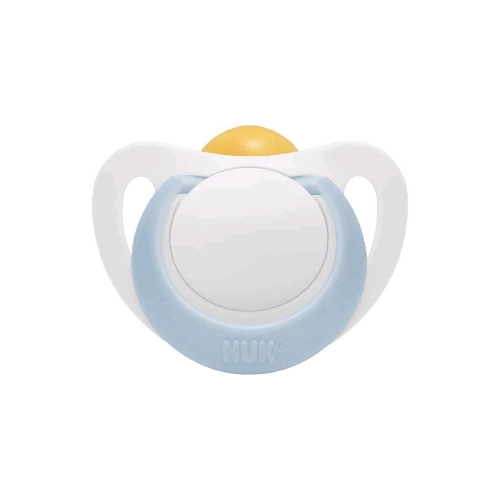 NUK Cumlík Star latex 0-6m, box modrý – Obrázok 2