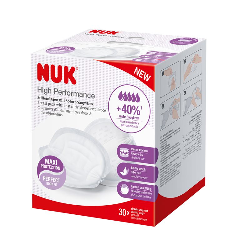 NUK Vložky do podprsenky High Performance 30 ks – Obrázok 3