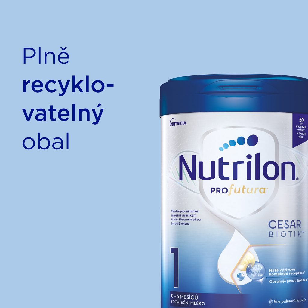 NUTRILON Profutura CESARBIOTIK 1 počiatočné dojčenské mlieko 800 g – Obrázok 6