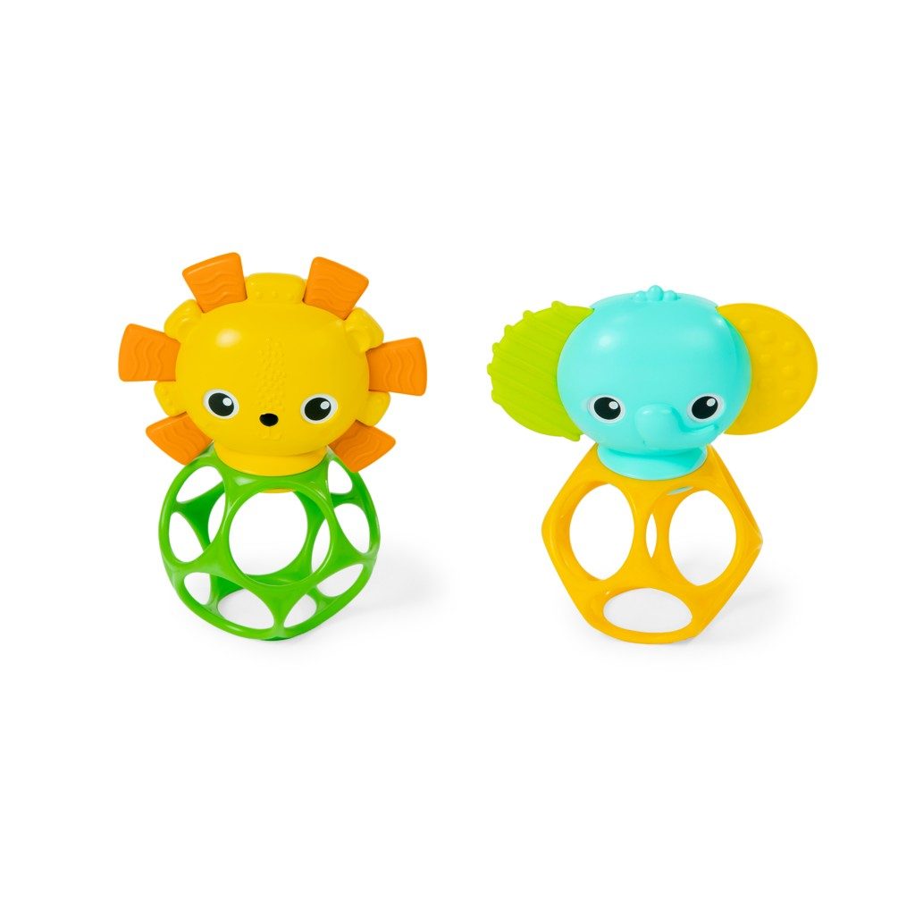 OBALL Hračka Oball Hryzačky Soother Pals™ Easy-Grasp 2ks 3m+ – Obrázok 2