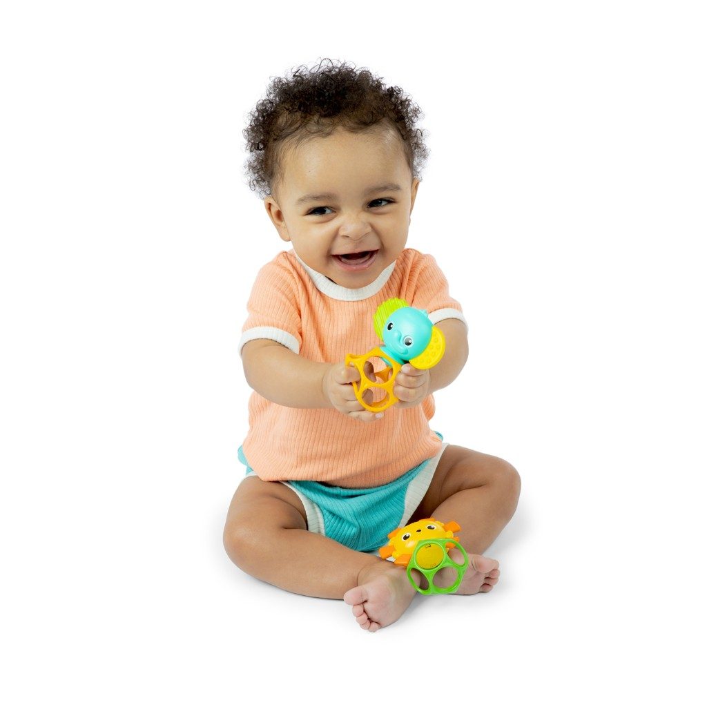 OBALL Hračka Oball Hryzačky Soother Pals™ Easy-Grasp 2ks 3m+ – Obrázok 3