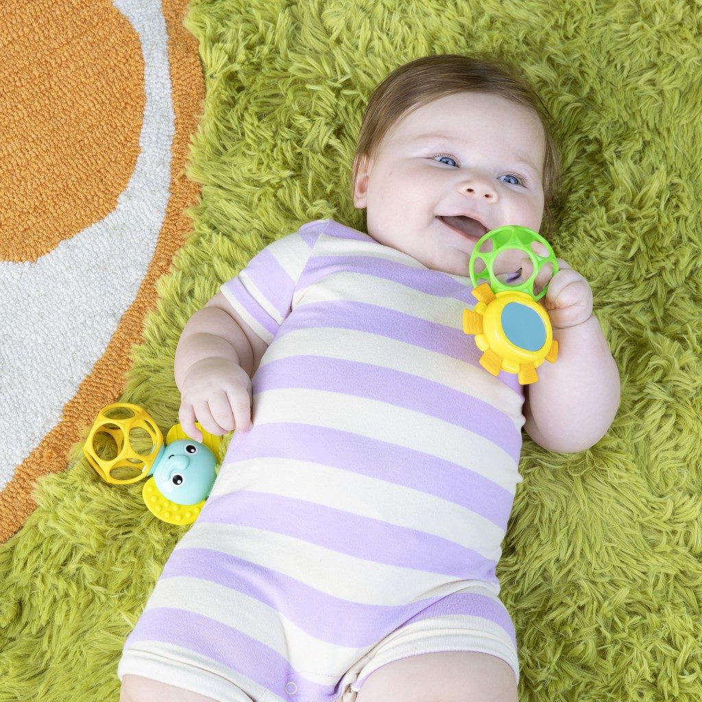 OBALL Hračka Oball Hryzačky Soother Pals™ Easy-Grasp 2ks 3m+ – Obrázok 8