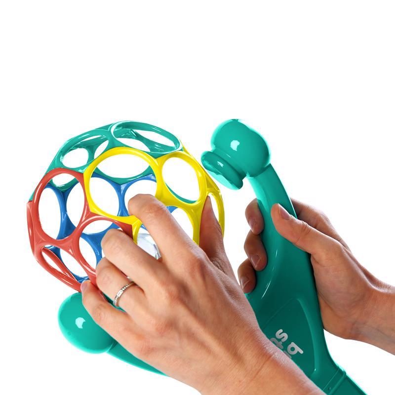 OBALL Hračka Oball™ Roller tyrkysová 6m+ – Obrázok 12
