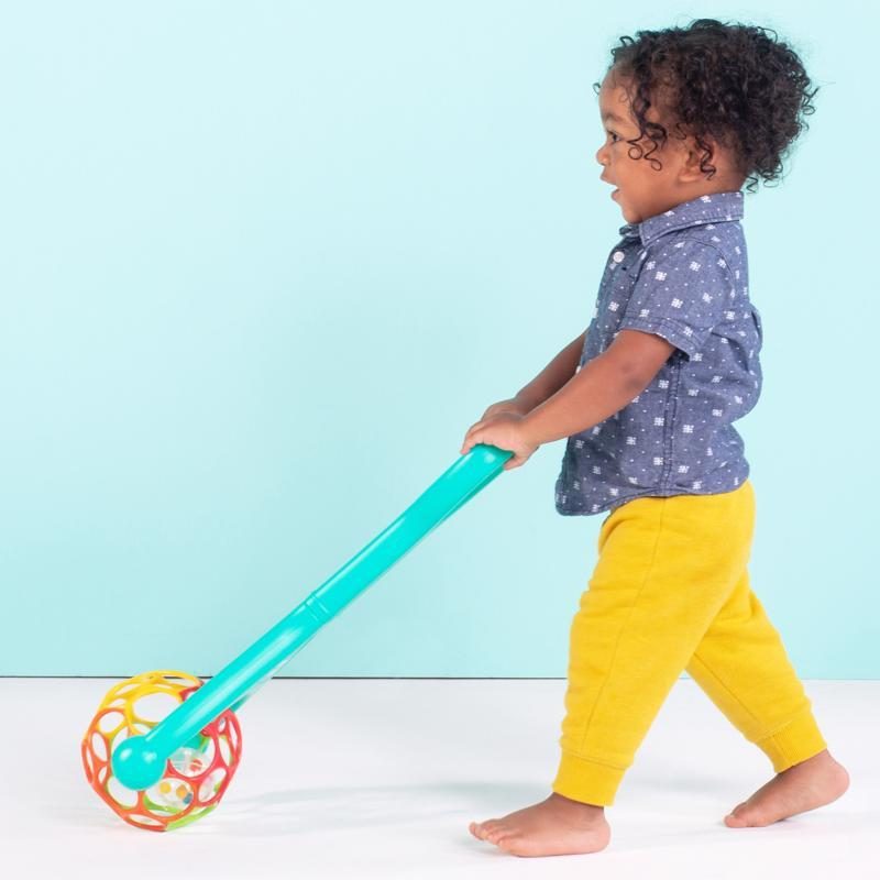 OBALL Hračka Oball™ Roller tyrkysová 6m+ – Obrázok 13