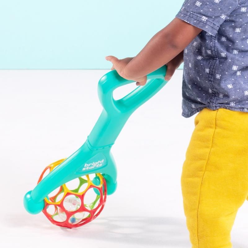 OBALL Hračka Oball™ Roller tyrkysová 6m+ – Obrázok 15