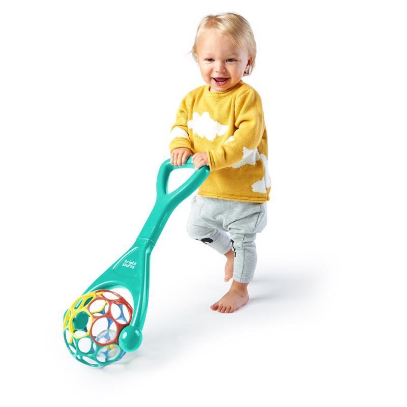 OBALL Hračka Oball™ Roller tyrkysová 6m+ – Obrázok 5