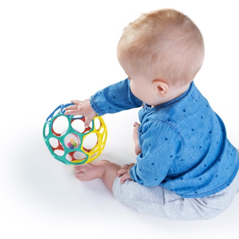 OBALL Hračka Oball™ Roller tyrkysová 6m+ – Obrázok 7