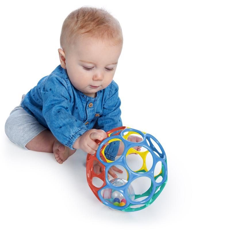 OBALL Hračka Oball™ Roller tyrkysová 6m+ – Obrázok 8