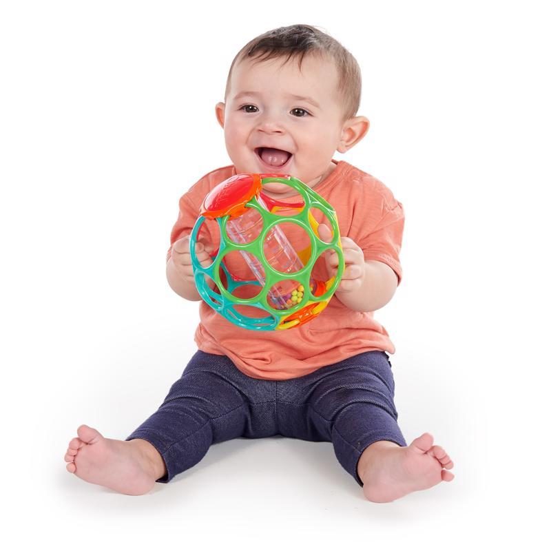 OBALL Hračka Oball Rollin Rainstick 15cm, 3m+ – Obrázok 3