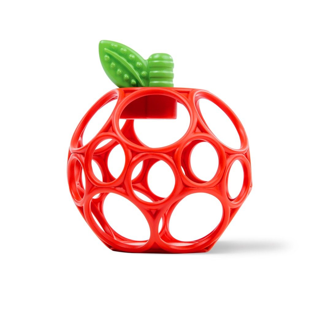 OBALL Hryzačka My Own™ Easy-Grasp Jablko 0m+ – Obrázok 2