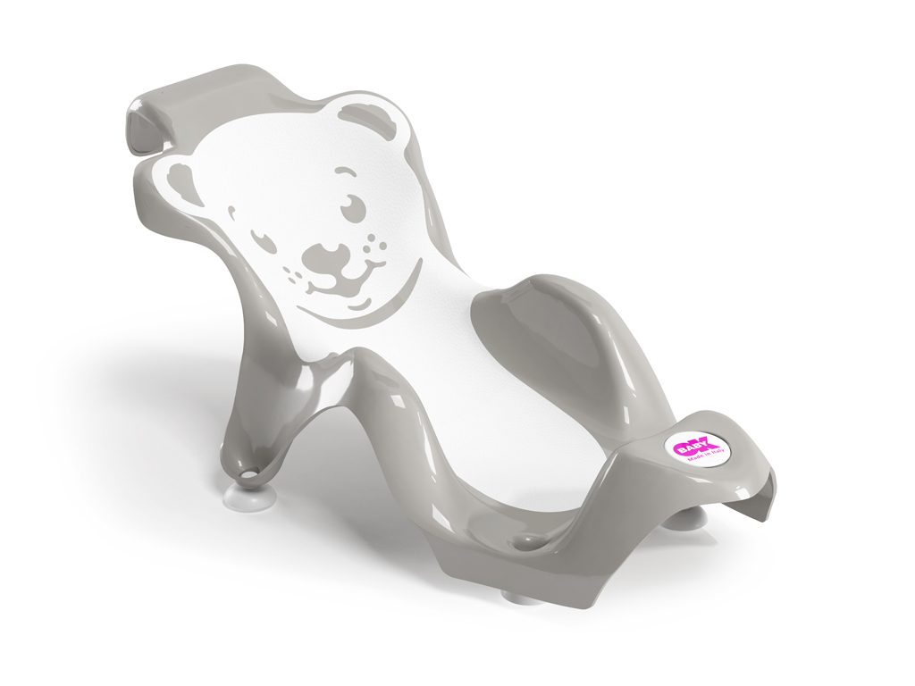OK BABY Lehátko do vaničky Buddy grey – Obrázok 2