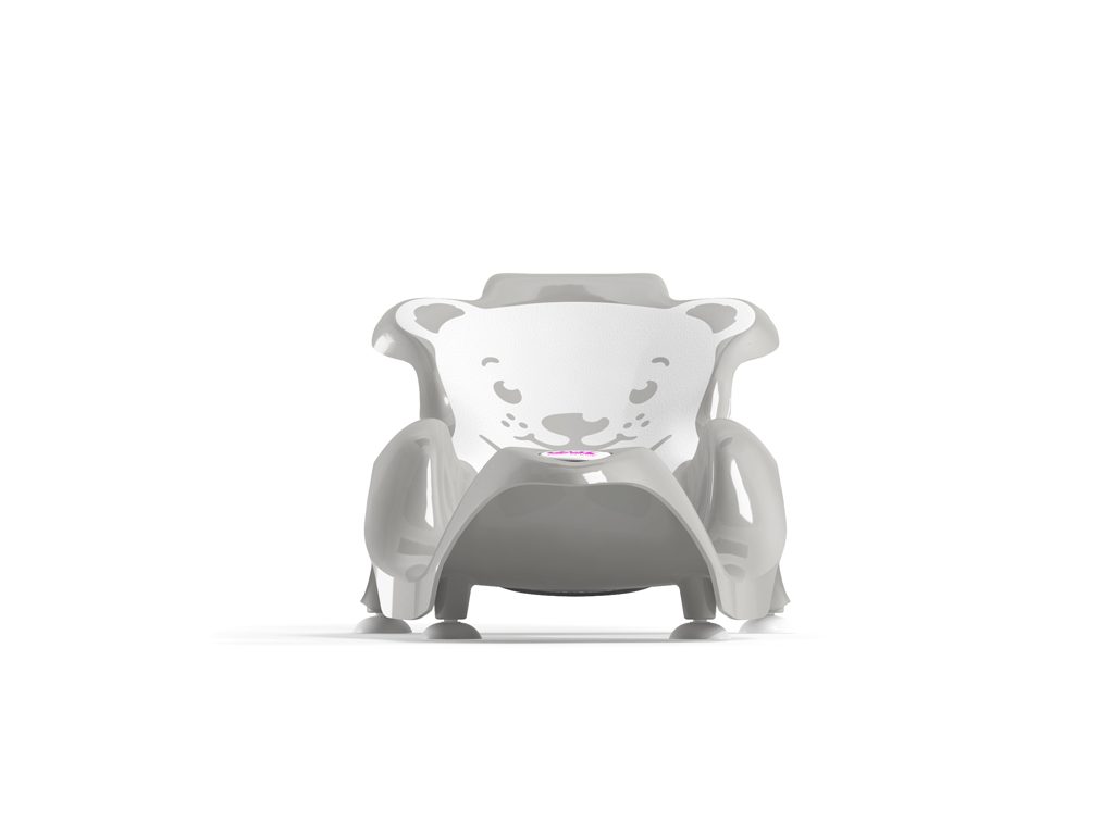 OK BABY Lehátko do vaničky Buddy grey – Obrázok 5