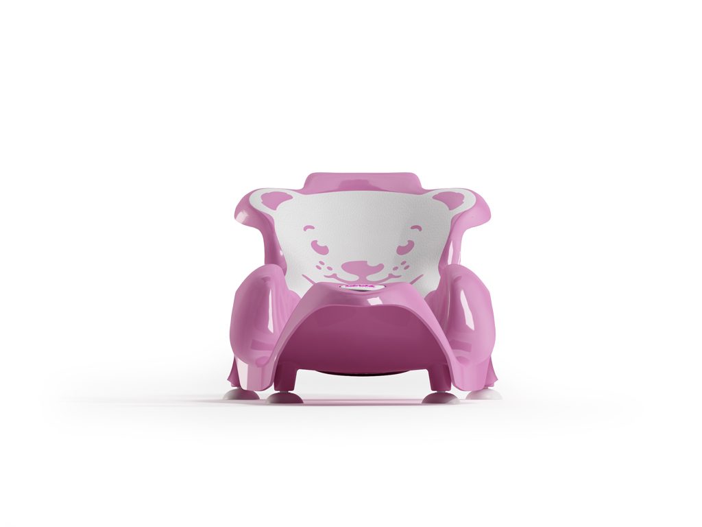 OK BABY Lehátko do vaničky Buddy pink – Obrázok 5