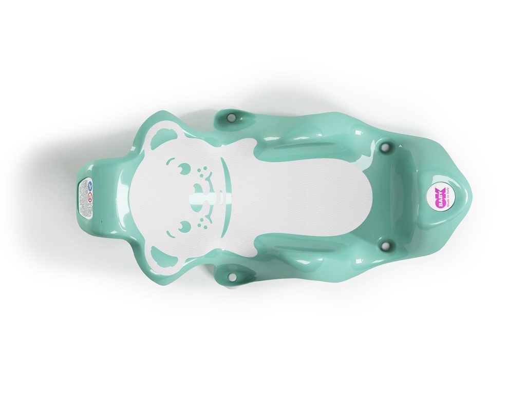 OK BABY Lehátko do vaničky Buddy sky blue – Obrázok 7