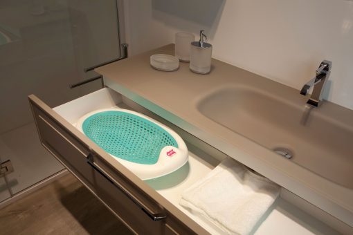 OK BABY Lehátko do vane Jelly Sky blue – Obrázok 7