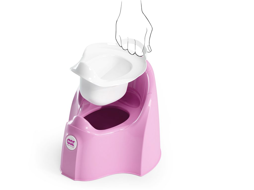 OK BABY Nočník Pasha pink – Obrázok 4