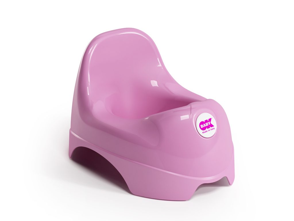 OK BABY Nočník Relax pink – Obrázok 2