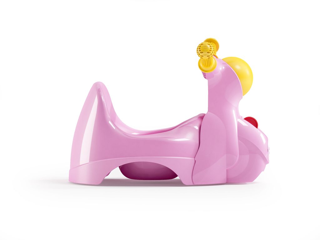OK BABY Nočník Scooter pink – Obrázok 3
